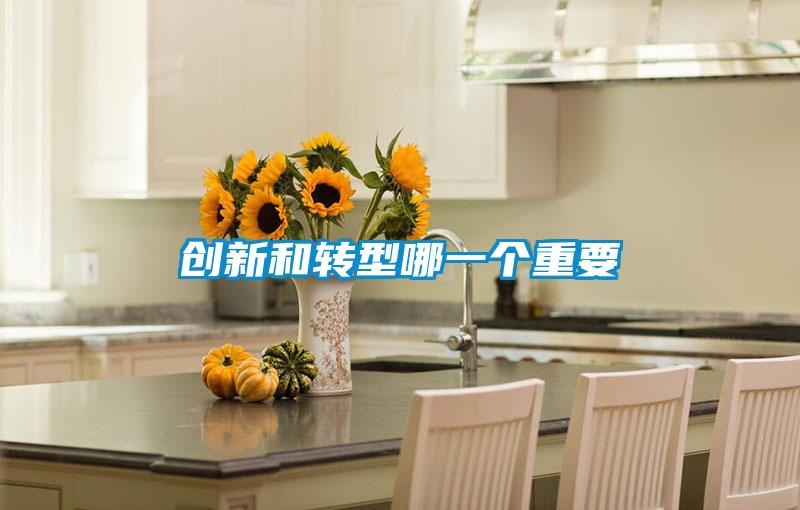 創(chuàng)新和轉型哪一個重要