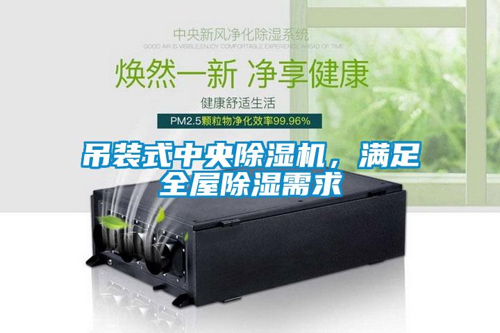 吊裝式中央除濕機(jī)，滿足全屋除濕需求