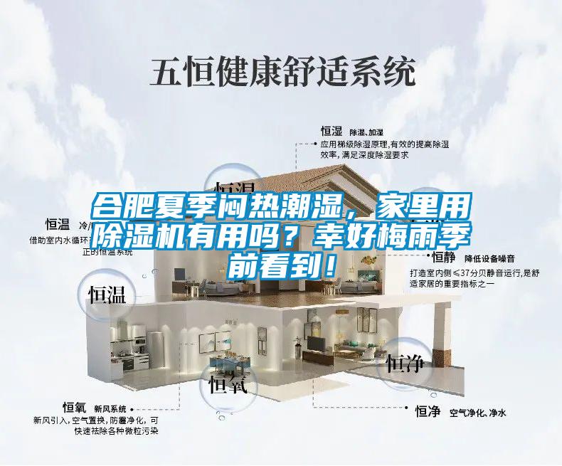 合肥夏季悶熱潮濕，家里用除濕機有用嗎？幸好梅雨季前看到！