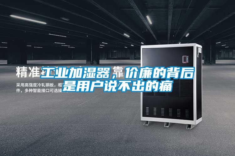 工業(yè)加濕器，價(jià)廉的背后是用戶說(shuō)不出的痛