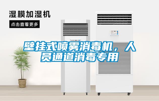 壁掛式噴霧消毒機(jī)，人員通道消毒專用