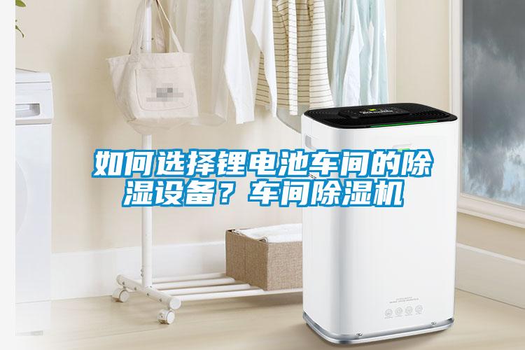 如何選擇鋰電池車間的除濕設(shè)備？車間除濕機