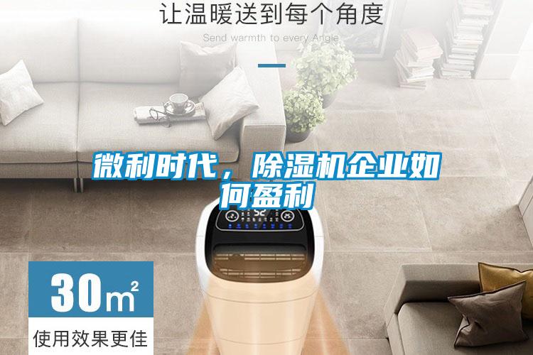 微利時(shí)代，除濕機(jī)企業(yè)如何盈利