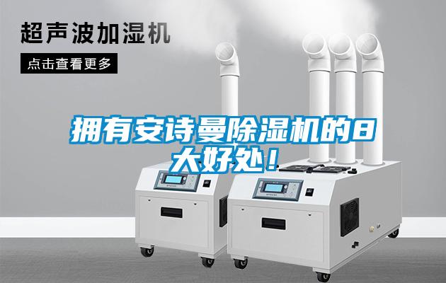 擁有安詩曼除濕機的8大好處！