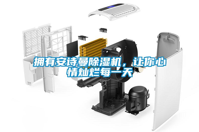 擁有安詩曼除濕機，讓你心情燦爛每一天