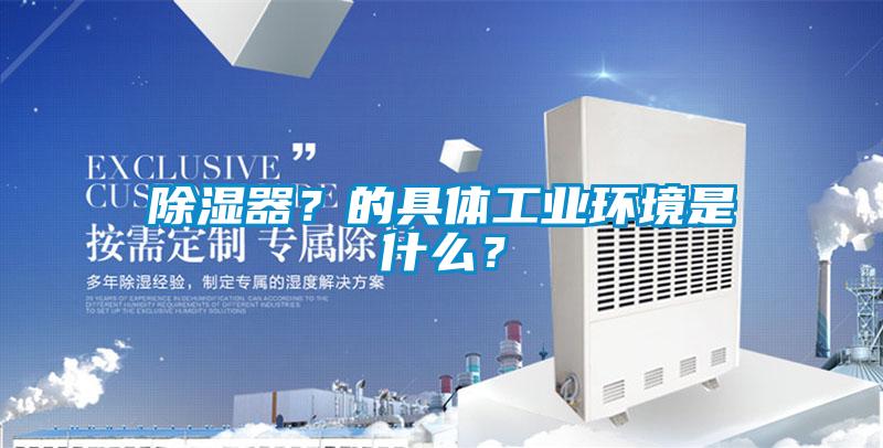 除濕器？的具體工業(yè)環(huán)境是什么？