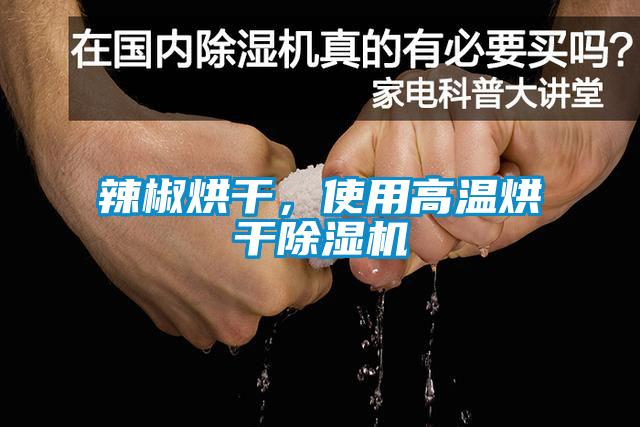辣椒烘干，使用高溫烘干除濕機(jī)
