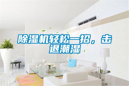 除濕機輕松一招，擊退潮濕