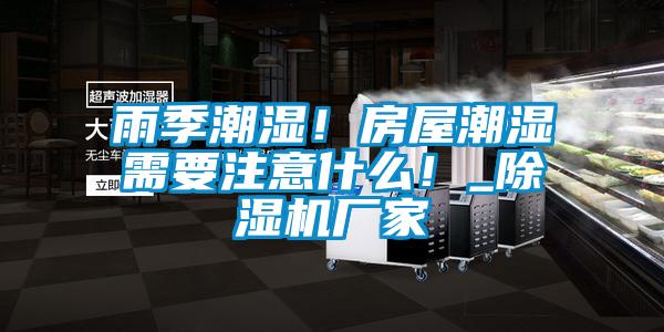 雨季潮濕！房屋潮濕需要注意什么！_除濕機(jī)廠家