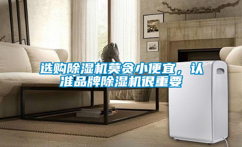 選購(gòu)除濕機(jī)莫貪小便宜，認(rèn)準(zhǔn)品牌除濕機(jī)很重要