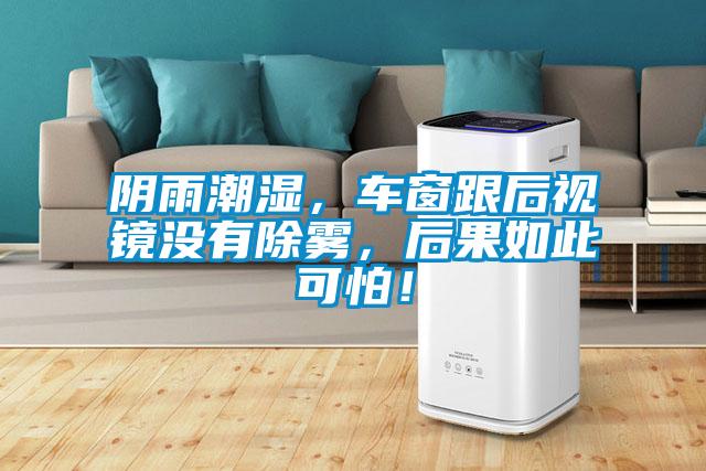 陰雨潮濕，車(chē)窗跟后視鏡沒(méi)有除霧，后果如此可怕！