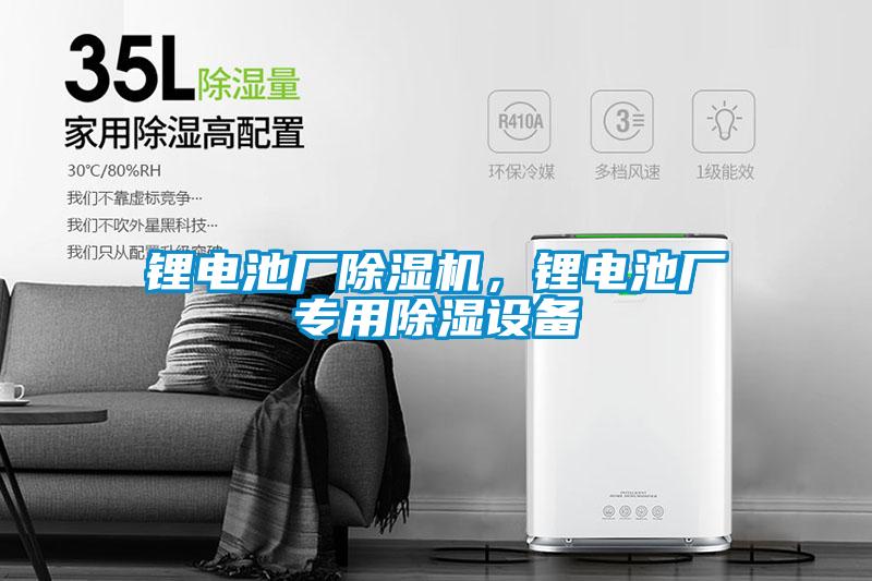 鋰電池廠除濕機，鋰電池廠專用除濕設(shè)備
