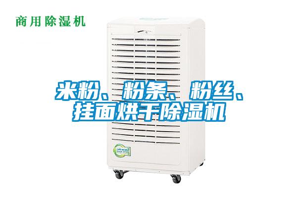 米粉、粉條、粉絲、掛面烘干除濕機