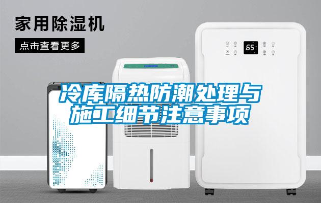 冷庫(kù)隔熱防潮處理與施工細(xì)節(jié)注意事項(xiàng)