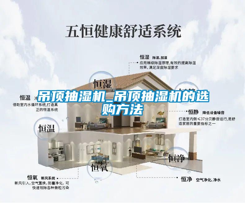 吊頂抽濕機(jī)_吊頂抽濕機(jī)的選購方法