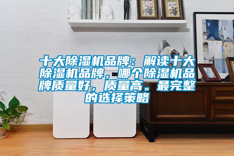 十大除濕機品牌：解讀十大除濕機品牌，哪個除濕機品牌質(zhì)量好，質(zhì)量高。最完整的選擇策略