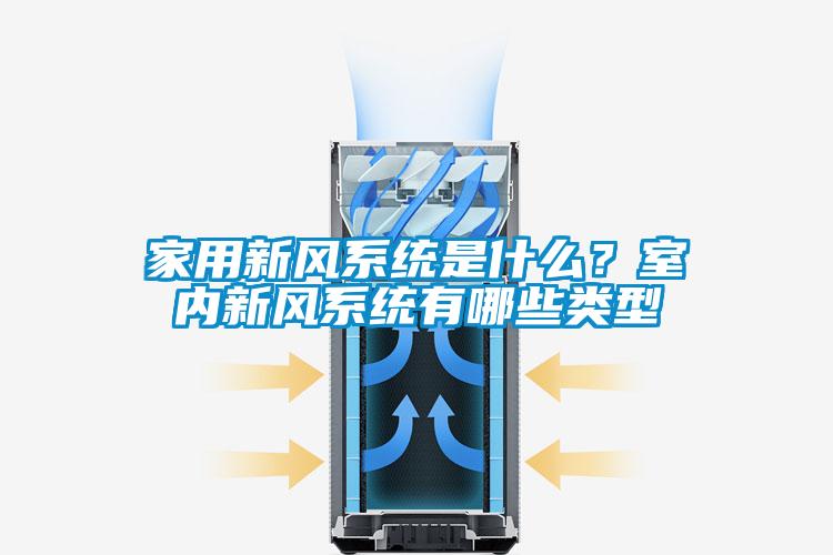 家用新風(fēng)系統(tǒng)是什么？室內(nèi)新風(fēng)系統(tǒng)有哪些類型
