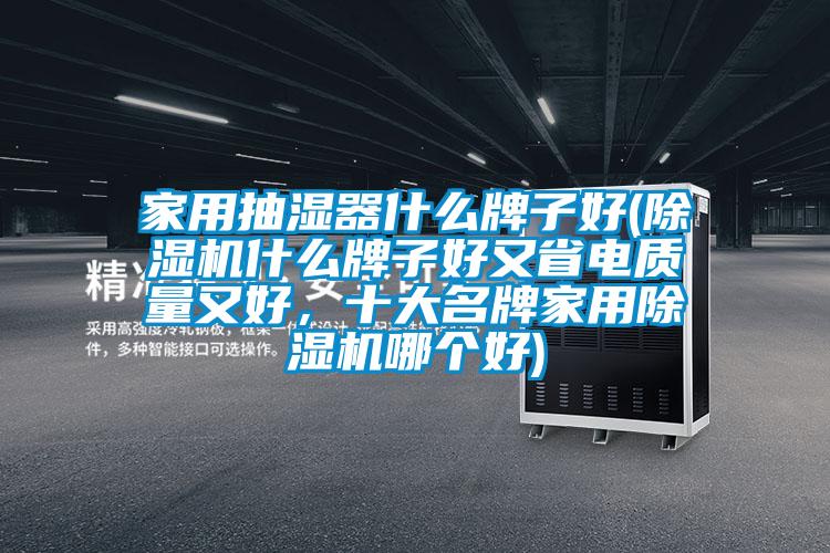 家用抽濕器什么牌子好(除濕機(jī)什么牌子好又省電質(zhì)量又好，十大名牌家用除濕機(jī)哪個(gè)好)