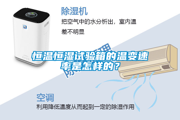 恒溫恒濕試驗(yàn)箱的溫變速率是怎樣的？
