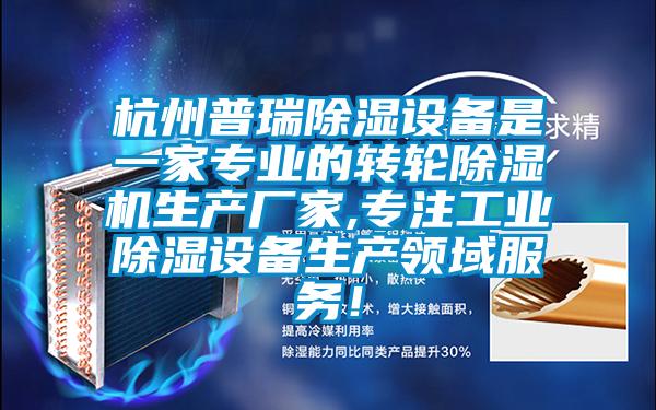 杭州普瑞除濕設(shè)備是一家專業(yè)的轉(zhuǎn)輪除濕機(jī)生產(chǎn)廠家,專注工業(yè)除濕設(shè)備生產(chǎn)領(lǐng)域服務(wù)！