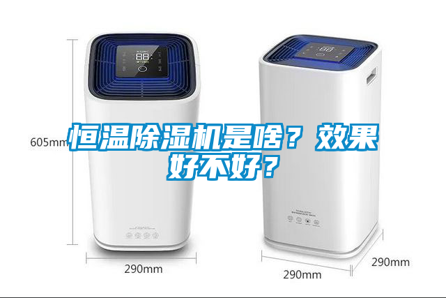 恒溫除濕機(jī)是啥？效果好不好？