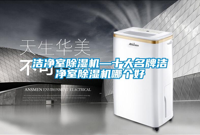 潔凈室除濕機—十大名牌潔凈室除濕機哪個好