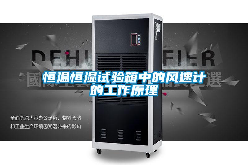 恒溫恒濕試驗(yàn)箱中的風(fēng)速計(jì)的工作原理