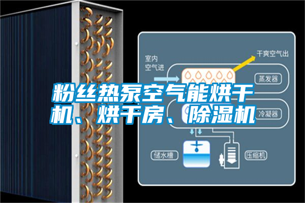 粉絲熱泵空氣能烘干機(jī)、烘干房、除濕機(jī)