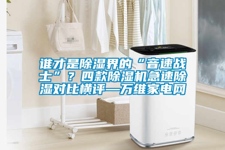 誰才是除濕界的“音速戰(zhàn)士”？四款除濕機(jī)急速除濕對比橫評—萬維家電網(wǎng)