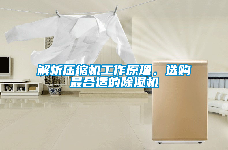 解析壓縮機(jī)工作原理，選購最合適的除濕機(jī)