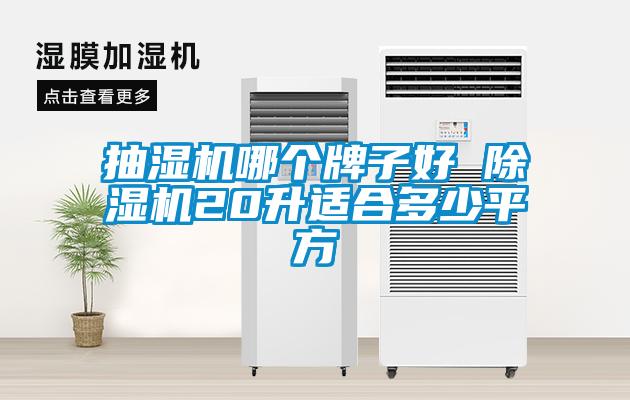 抽濕機(jī)哪個牌子好 除濕機(jī)20升適合多少平方