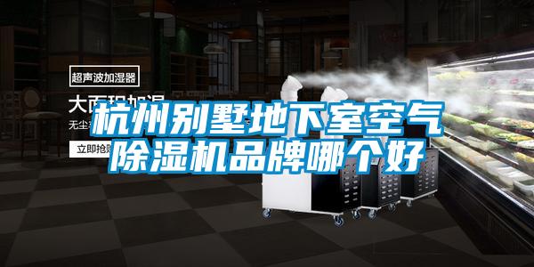 杭州別墅地下室空氣除濕機(jī)品牌哪個好
