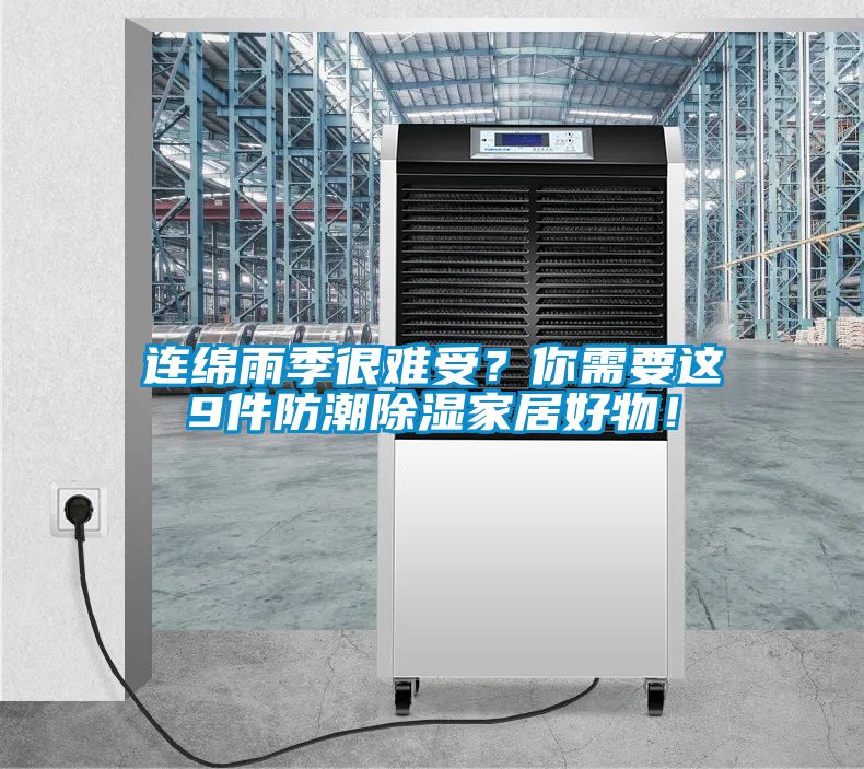 連綿雨季很難受？你需要這9件防潮除濕家居好物！