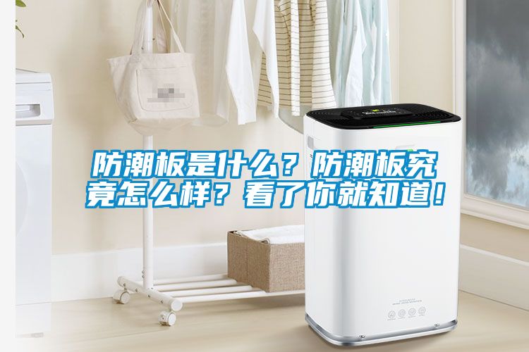 防潮板是什么？防潮板究竟怎么樣？看了你就知道！