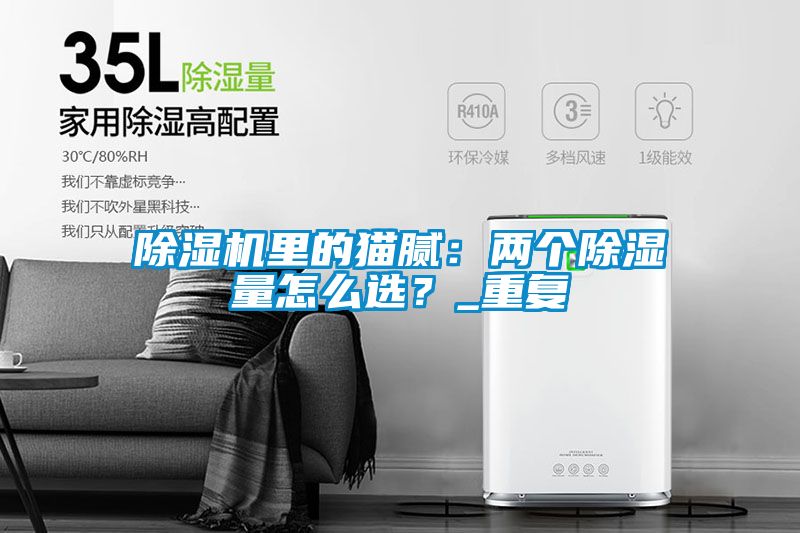 除濕機(jī)里的貓膩：兩個(gè)除濕量怎么選？_重復(fù)